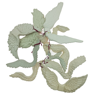 2406 mingzhen ailes souffler bouteille en plastique artisanat de Noël plug-in - Product Image 5