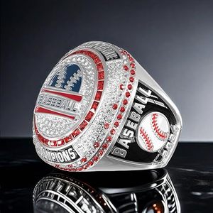 2024 anneaux de championnat personnalisés de haute qualité pour les jeunes NB Football USSSA Baseball <span class=keywords><strong>Rangers</strong></span> Basketball WBC cadeau de mariage - Product Image 6