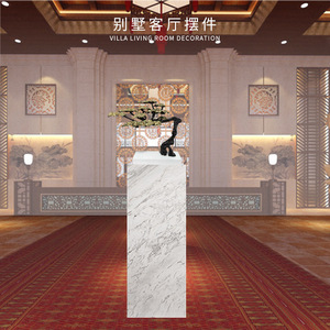 Escultura de árbol de aluminio fundido 660*400*580MM Decoración artística de interior para villas, hoteles y exposiciones - Product Image 5