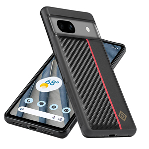 <strong>Fiber</strong> Texture All-inclusive Shockproof Phone Case for <strong>Google</strong> Pixel 7A 8 8 Pro Skin Back Cover Phone Cover - Product Image 4