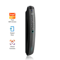 Hot 3D Face Reconocimiento de huellas dactilares automático al aire libre impermeable cámara de seguridad TTlock Tuya NFC Wifi Smart Door Lock Set