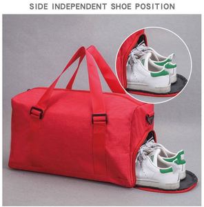 Bolsa de Viaje Deportiva con Compartimento para Zapatos para Hombre y Mujer, Bolsa de Gimnasio, Bolsa de Fin de Semana, Bolsa de Hombro, Regalo Promocional - Product Image 4