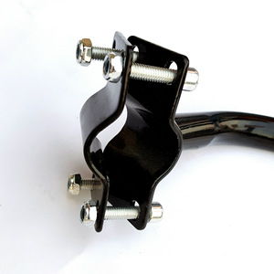 Manillares para asiento infantil de acero negro con Supergrip para accesorios de bicicleta para niños - Product Image 3