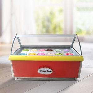 Helado italiano moda <span class=keywords><strong>haagen</strong></span> dazs helado inmersión congelador - Product Image 3