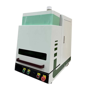 เครื่องทำเครื่องหมายไฟเบอร์เลเซอร์แบบพกพา30W 50W 60W 100W เครื่องแกะสลักโลหะ AI แบบฝังลึกแบบอุตสาหกรรม - Product Image 3