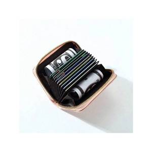 Cartera de PU Acolchada Rosa para Mujer, con Múltiples Ranuras para Tarjetas, Ligera, Impermeable, Moderna, Linda, Elegante y Multifuncional con Cierre - Product Image 4