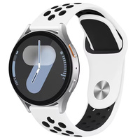 Bracelet de montre intelligente Aibangjia 20 mm 22 mm, deux couleurs, respirant, bracelet de sport pour Samsung Galaxy Watch 7, bracelet 6 5 4 3