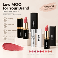 Rouge à lèvres liquide vegan à label privé, mat, longue tenue, hydratant, couleur minérale, emballage personnalisé