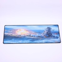 Tapis de souris de jeu en caoutchouc naturel imperméable - Tapis de bureau carré en tailles 800x300mm et 1000x500mm