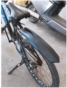 2 Piezas de Guardabarros Delanteros y Traseros para <span class=keywords><strong>Bicicleta</strong></span> de Montaña, Guardabarros Anchos y Gruesos para <span class=keywords><strong>Bicicleta</strong></span>, Decoración para <span class=keywords><strong>Bicicleta</strong></span> de Montaña y Carretera - Product Image 4