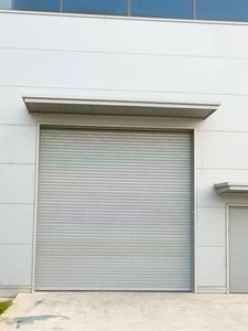 Porte de garage de villa de luxe télécommande électrique isolation thermique volet roulant stockage en aluminium volet roulant porte - Product Image 2