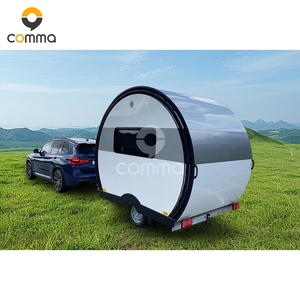 Off Road Mini <span class=keywords><strong>Tear</strong></span> <span class=keywords><strong>Drop</strong></span> cắm trại RV cắm trại Teardrop sợi thủy tinh nhẹ nhất trọng lượng Teardrop cắm trại - Product Image 2