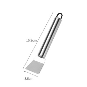 <b>Kitchen</b> Stainless Steel Ice Spatula Metal Grease Cleaning Spatula for Refrigerator Defrosting & Range Hood Use - Product Image 3
