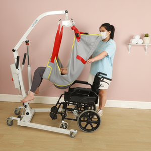 Lève-personne manuel et électrique pliable, équipé d'une écharpe de levage, pour les <span class=keywords><strong>personnes</strong></span> à mobilité réduite, à usage médical. - Product Image 1