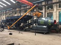 Petite usine portative mobile de mélangeur concret de tambour pour des projets de construction équipement concret Offre Spéciale de centrale de mélange