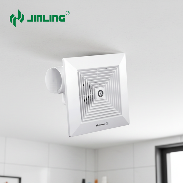 4 Inch Ceiling Mounted Full Plastic Tubular Sirocco Centrifugal Exhaust Duct Fan AC Motor 100% Copper Coil 40 DB+ Noise 220V