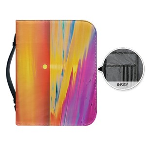 ปกหนังสือผ้าและกระดาษสำหรับใช้ในชีวิตประจำวันเคสลายไบเบิ้ล A4หนัง PU สั่งทำได้ - Product Image 4