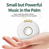 Mini haut-parleur Bluetooth à conduction osseuse, instrument de bruit blanc pour le sommeil, pour home cinéma, fêtes, extérieur, ordinateur, scène