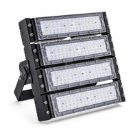 Solución Completa de Iluminación para Canchas de Pickleball, Reflector LED Antideslumbrante IP65 para Exteriores, Diseño Profesional DIALux, Servicio de Diseño, 300W