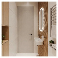 Pintu Interior Modern untuk Apartemen, Berbahan MDF Solid Core, Tahan Api, Kedap Suara, Tahan Air, dan Sudah Terpasang