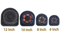 Amplificateur audio de voiture 10 pouces 70W de style nouveau du fabricant direct, subwoofer 12V à bobine simple, subwoofer actif stéréo