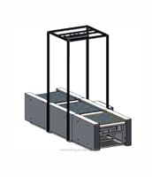 Système de tri dynamique DWS haute vitesse pour chaussures, capacité de 5000-8000 PPH pour entrepôts express et logistiques