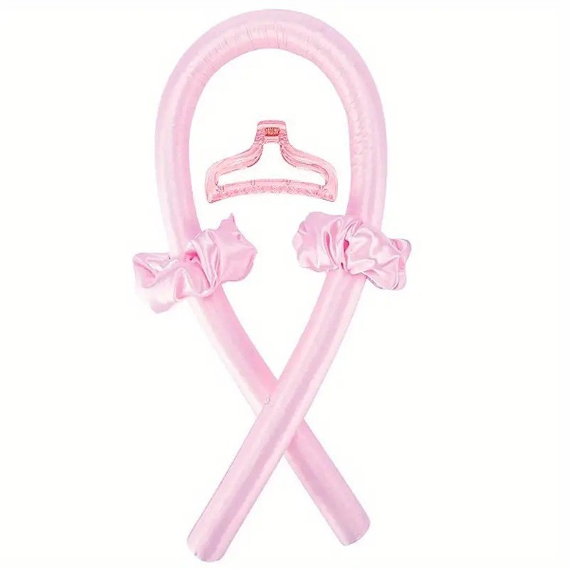 Ensemble de 4 bâtons à friser les cheveux roses