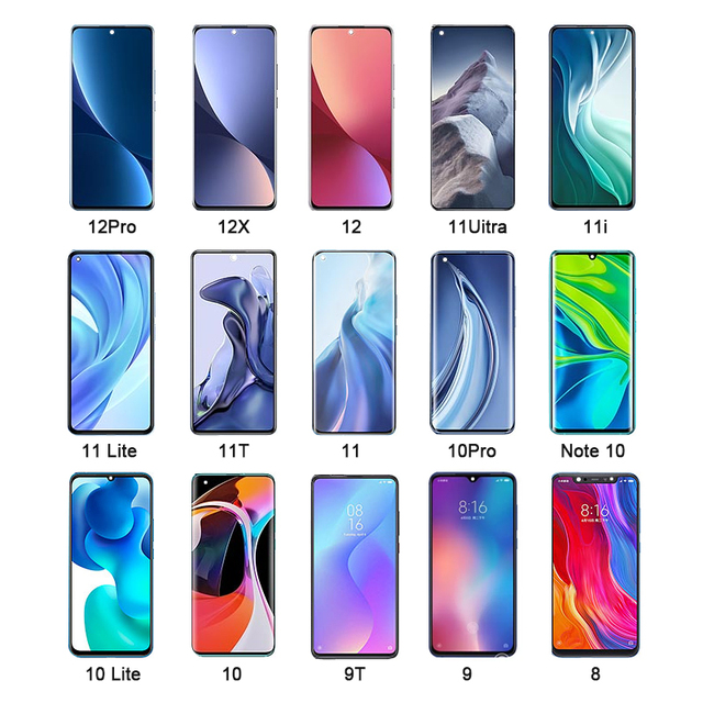 Replacement Original Pantalla Para Oled Lcd Glass Amoled Screen Afficheur for xiaomi Mi 13 11t t Pro 11 ultra 9t Note 10 Lite