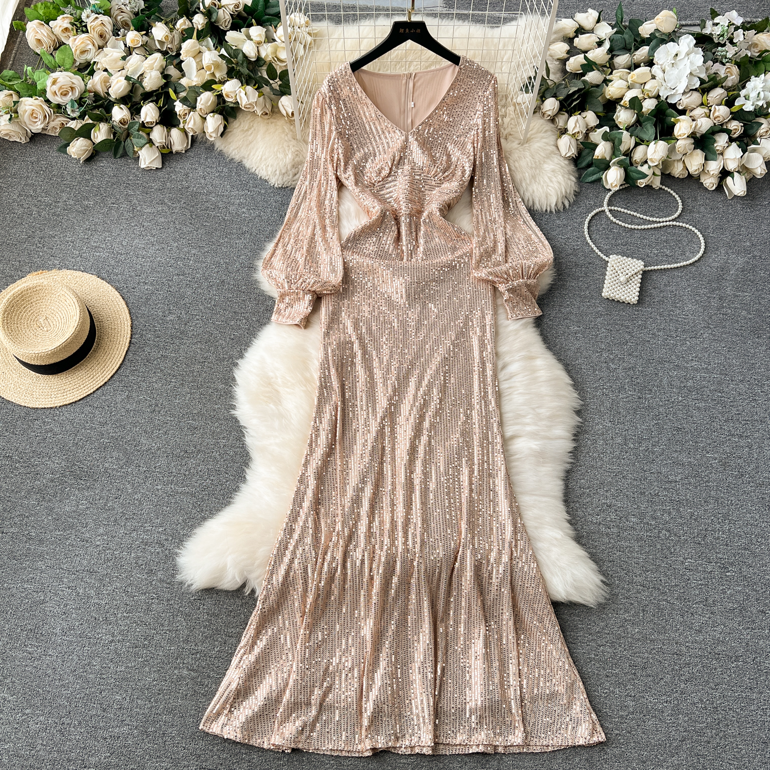 slim fit dress slacks Flutter Fairy Dress – French Meadows main image 0
