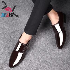 Nuevos Zapatos de Vestir Formales de Verano para Hombre, de PU Puntiagudos, Sin Cordones, Brillantes, Casuales, Transpirables, Duraderos, de Talla Grande, con Suela de Goma - Product Image 5
