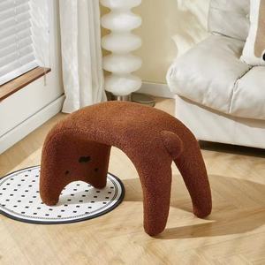 Tabouret de salon moderne en forme de chat, design mignon de dessin animé, idéal pour la maison - Product Image 2