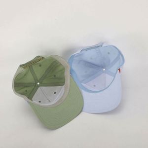 BSCI Wholesale Custom OEM Design Trendy 5 Panel Sport <b>Flat</b> Brim Performance Outdoor Adjustable <b>Hat</b> Embroidery Logo Polyester - Product Image 6