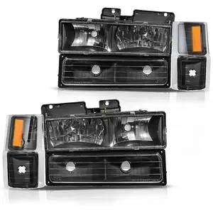 Low MOQ High Quality Car Headlight For 94-98 Chevy C10 C/K Suburban Tahoe Head light Bumper Corner Turn Signal Lamp