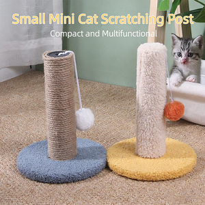 Arranhador Vertical para Gatos com Base Robusta para Gatos de Interior Arranhador de Sisal Seguro para Afiar Unhas e Promover Unhas Saudáveis - Product Image 1