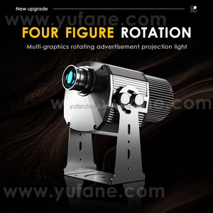 Yufan Bốn Hình Xoay Quảng Cáo Chiếu Ánh Sáng Ngoài Trời IP67 Mặt Đất Không Thấm Nước Biển Hiệu Tùy Chỉnh Gobo Logo Máy Chiếu - Product Image 2