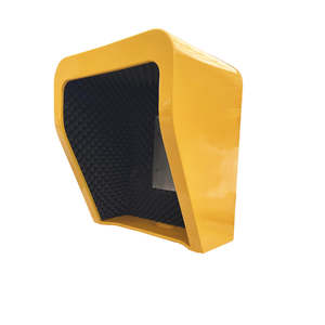 Cabines acoustiques de téléphone d'urgence insonorisées pour le bruit intérieur extérieur - Product Image 1