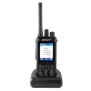 วิทยุสื่อสารแบบสองทาง DPT UHF VHF วอล์คกี้ทอล์คกี้ DMR Tier III สำหรับการรักษาความปลอดภัยสาธารณะ พร้อม GPS - Product Image 3