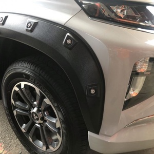 Guardabarros Negros KQD de ABS, Guardabarros para Mitsubishi L200 2019, 4 Piezas/Juego, Fácil Instalación, Protección - Product Image 3