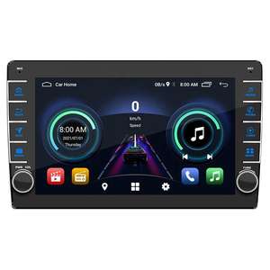 Weijunpro Navigation Wifi USB đa phương tiện Máy nghe nhạc máy chủ xe đài phát thanh 2 DIN Android Carplay androidauto rảnh tay AM FM GPS - Product Image 1