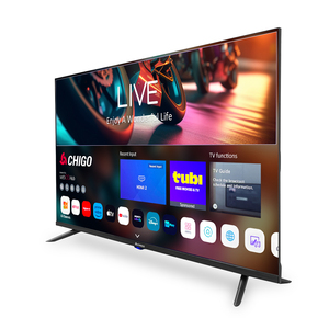 Televisor Inteligente LED sin Bordes de 43-100 Pulgadas, 120Hz, 4K/8K Ultra HD, LCD, Android, WiFi, para Baño - Product Image 1
