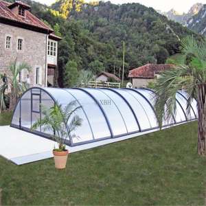 <span class=keywords><strong>Cubierta</strong></span> de <span class=keywords><strong>Piscina</strong></span> de Aluminio con Domos de Aire Automáticos para Piscinas y Spas, Venta Directa de Fábrica - Product Image 5