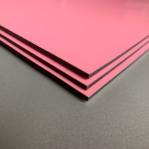 Panneau composite en aluminium Cheng Ge 4 mm 21 mm couleur unie mate pour enseignes publicitaires et décoration intérieure - Product Image 1