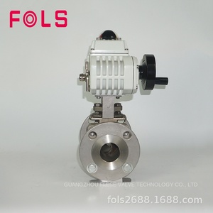 Válvula de Bola Ajustable de Acero Inoxidable con Brida para Agua, 220 VCA, para Tuberías de 15-250 mm, Fabricantes - Product Image 3