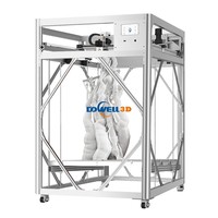 Imprimante 3D industrielle de grande taille Dowell DM12-16plus, haute précision, imprimante PLA en fibre de carbone, imprimante de prototypage de sculptures