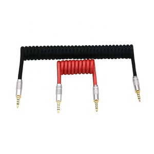 Angitu Premium Hand Make <strong>TRRS</strong> Audio <strong>Cables</strong> Reversed Custom Coiled Split/Sofle Keyboard <strong>TRRS</strong> <strong>Cable</strong> - Product Image 3