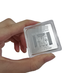 Moneda de Colección de Metal de 1 Onza, Moneda Cuadrada de Águila de 1 Onza Troy, Barra Plateada - Product Image 5