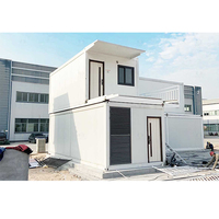 Cbox Facile à assembler petite maison préfabriquée préfabriquée de luxe maison conteneur rapide maison en béton