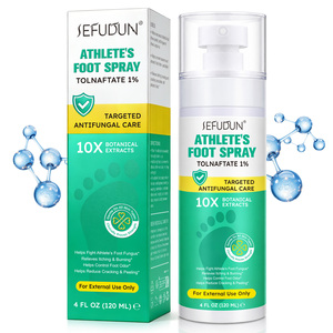 SEFUDUN Spray Antihongos para Pies con 1% de Tolnaftato, Tratamiento para Hongos en el <span class=keywords><strong>Pie</strong></span> de Atleta, Hongos en el <span class=keywords><strong>Pie</strong></span>, Picazón Deportiva y Tiña - Product Image 1