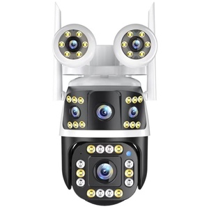 Cámara IP WiFi 4G Yoosee, 3 Lentes, 3 Pantallas, Vigilancia por Vídeo CCTV para Exteriores, Seguimiento Automático, 15MP, IP PTZ, Cámara Inalámbrica de Seguridad para el Hogar - Product Image 1