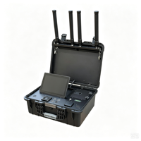 Terminal de détection de drones à identification à distance CH11 Pro Passif GB42590 ASTM F3411 avec lecture de trajectoires et carte électronique multi-cibles 10,1 pouces